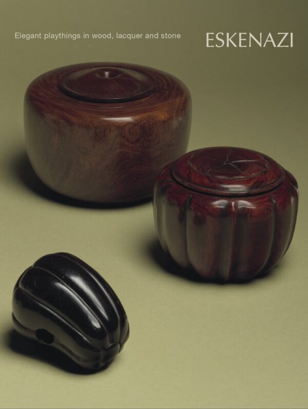 Elegant playthings in wood, lacquer and stone